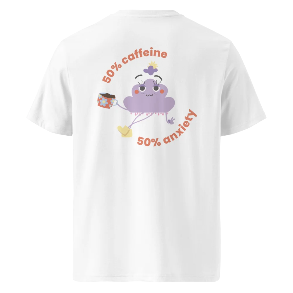 50% caffeine — eco T-shirt
