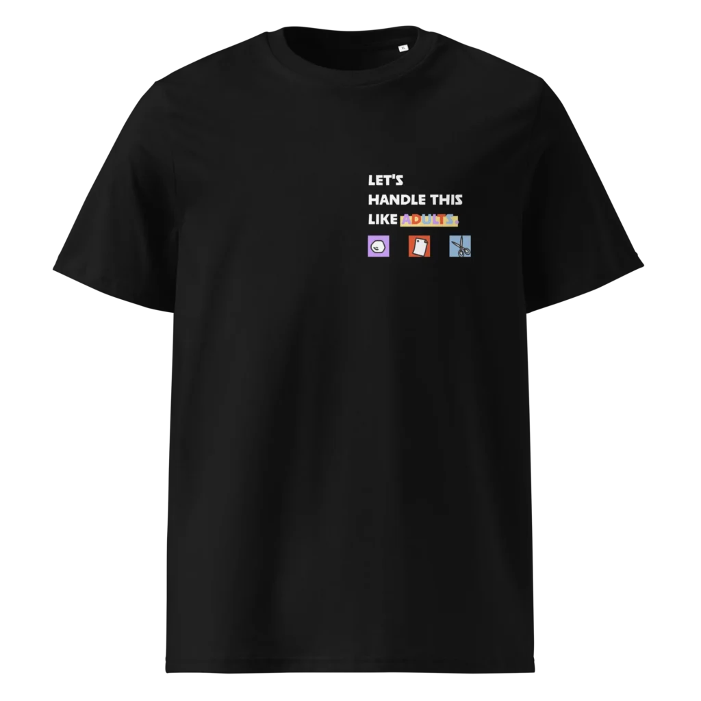 Like adults — eco T-shirt